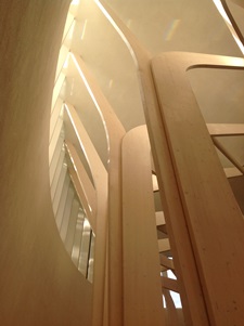 The Chapel's Soaring Beams