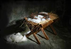 The Shadow of the Cross Across The Manger