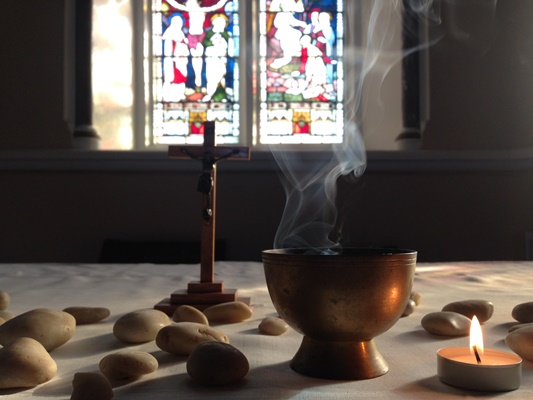 As our prayers rise before you