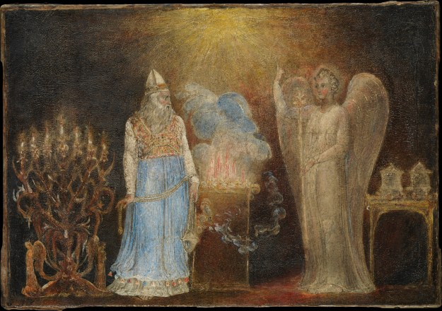 Blake - The Angel Appearing to Zechariah